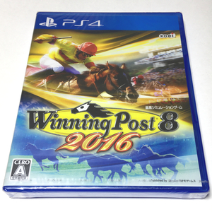 ■【新品未開封】ウイニングポスト８ ２０１６　 ＰＳ４　 通常版　 Winning Post 8 2016　 WinningPost2016　82016　ウイポ8　競馬　■ B