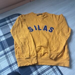 SILAS サイラス　ワッペン立体ロゴ　スウェット　M