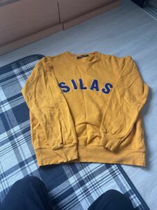 SILAS サイラス　ワッペン立体ロゴ　スウェット　M