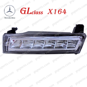 ベンツ GL X164 GL550 4マチック 後期 左 フォグ ランプ LED A1649060151 A1648200756