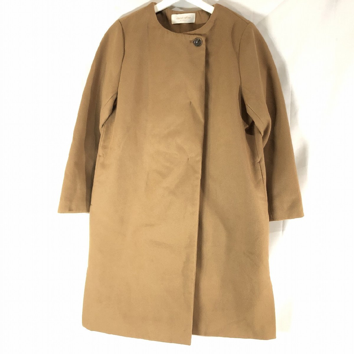 新品】JULIUS 20SS ノーカラー 比翼 コート 3 ファッション メンズ