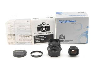 【超美品】Voigtlander SNAPSHOT-SKOPAR 25mm F4 MC For Leica L39 フォクトレンダー ライカ A1065@Aq