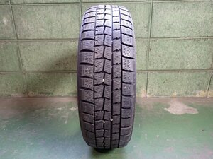 MF6593【送料無料165/55R15】1本 ダンロップ ウィンターマックス WM01 中古スタッドレス 軽自動車などに スペア ≪即決≫