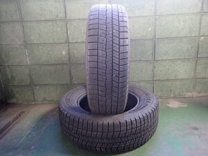 MF6684【送料無料225/65R17】2本 2020年製 ダンロップ ウィンターマックス WM03 中古スタッドレス ハリアー RAV4 ≪即決≫