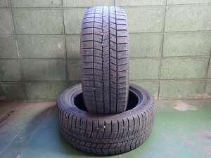 MF6697【送料無料215/50R17】2本 2020年製 ダンロップ ウィンターマックス WM03 中古スタッドレス リーフ エクシーガ≪即決≫