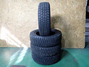 RB1243【送料無料175/65R15】4本 ダンロップ ウィンターマックス WM01 中古スタッドレス ヴィッツ アクア スイフト