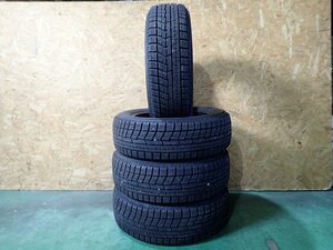 RB1293【送料無料185/60R15】4本 ヨコハマ IG60 中古スタッドレスタイヤ《即決あり》ポロ スイフト フィット ヴィッツ