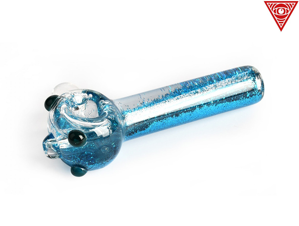 [ブルー] レッドアイグラス スパークル リキッド ガラスパイプ 3147 ボング カンナビスカップ ハイタイムズ thc マリファナ 大麻