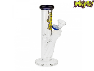 [ブルー] BONGJOUR ボングジュール ストレート ガラスボング Z5003 ハイタイムズ high times カンナビスカップ thc マリファナ 大麻