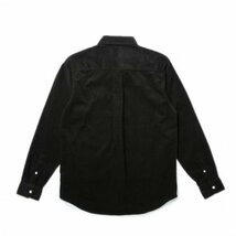 【新品・送料無料】定価14,300円 カーハート Carhartt マディソン コード シャツ　XLサイズ　長袖 コーデュロイ ブラック XL_画像2