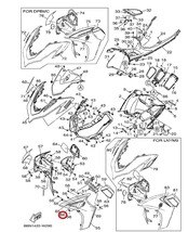 YAMAHA 純正 NVX155['21-] 左サイドカウルステッカー [車体色:モンスターエナジー] #BBN-F83BH-00 【GRAPHIC 33】_画像2