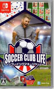 Switch※未開封品※◆サッカークラブライフプレイングマネージャー　Soccer club　Ｌｉｆｅ　Playing manager■3点より送料無料有り■/38.5