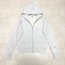 【別注品】Champion × LOWRYS FARM チャンピオン ランタグ ジップアップスウェットパーカー 女性用 レディース Mサイズ レプリカ AB37_画像1