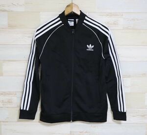 新品 定価7139円　150㎝ adidas アディダス　キッズ　トラックトップ　TRACK TOP 黒　ブラック　アディダスジャージ　トラックジャケット