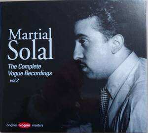 三つ折り紙ジャケット　The Complete Vogue Recordings vol 3 MARTIAL SOLAL マーシャル・ソラル