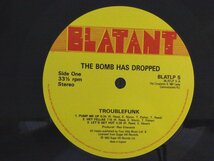 LP レコード TROUBLE FUNK トラブル ファンク THE BOMB HAS DROPPED 【 E- 】 D6867A_画像4