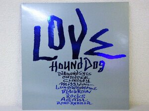 LP レコード HOUND DOG ハウンドドッグ LOVE 【 E- 】 D7856D