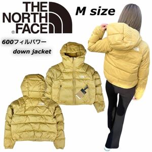 ノースフェイス ダウンジャケット アウター NF0A5GGG レディース 600フィル イエロー Mサイズ THE NORTH FACE W HYDRENLTE DWN HDY 新品