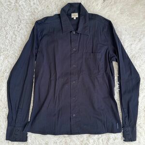  long sleeve shirt Calvin Klein L navy 