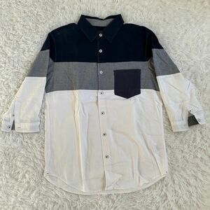  long sleeve shirt 7 minute sleeve Takeo Kikuchi M