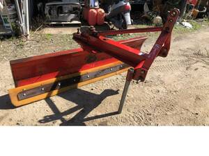  Matsumoto city departure Star agriculture machine tractor for . earth board snow blower blade Star MRG180 work width approximately 183Cm work height approximately 49Cm used receipt limitation (pick up) 