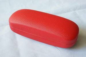 * new goods * glasses case red *②