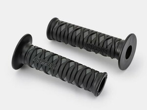 デイトナ 99266 GRIPPY GRIP グリッピーグリップ GG-D-KATANA 120mm ブラック×グレー ハンドルグリップ エンド貫通