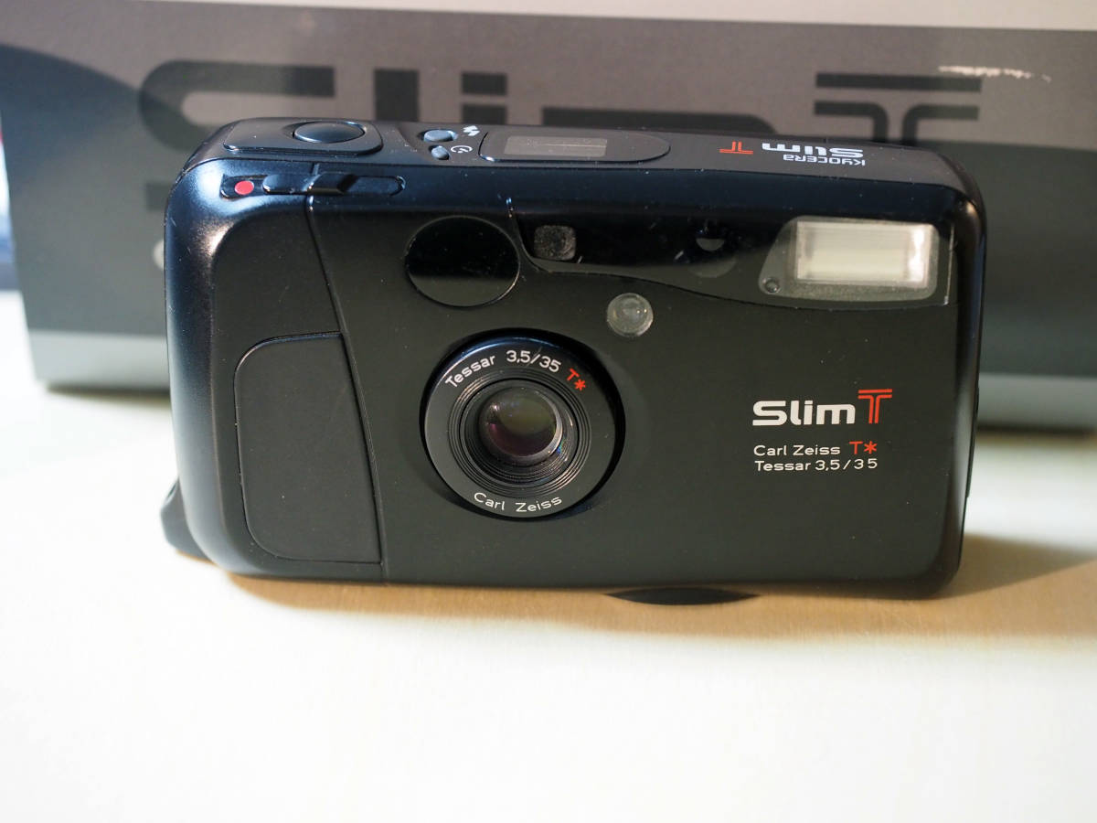 kaho様専用京セラスリムT Kyocera SlimT35mmコンパクトカメラ-