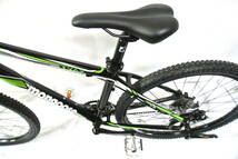 ★ 【mongoose】※ ディスク式 軽快MTB SPORT TYAX 24速 26インチ 黒色　01-054 _画像8