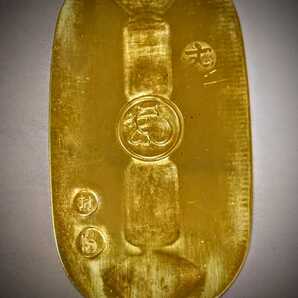 (鑑定書)元文小判 重さ約12g アンティークコレクション 小判 古銭の画像3