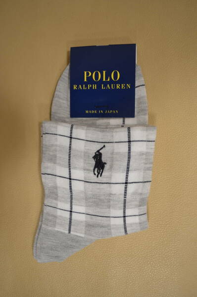 新品　未使用 　タグ付き　女性　POLO RALPH LAUREN 　ポロ ラルフローレン　ショートソックス　日本製　送料無料 