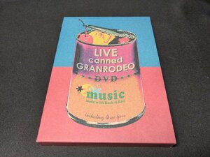 セル版 DVD グランロデオ / GRANRODEO / LIVE canned GRANRODEO / da439