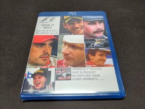  cell version Blu-ray unopened F1 HOW IT WAS / Great * Driver / gray test * race / dc170