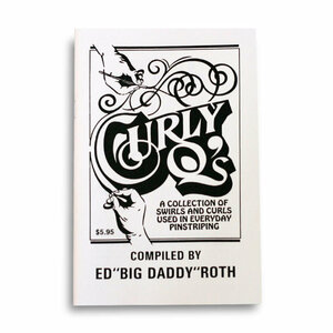 本 ED ROTH BOOK ”CURLY Q'S AND SWIRLS” カーリーＱとスワール 冊子 カーリング エドロス