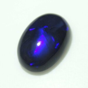 【動画有/大粒】天然ブラックオパール ルース ほんすじ 黒母岩 約3.9ct ライトニングリッジ産 品番:2301103