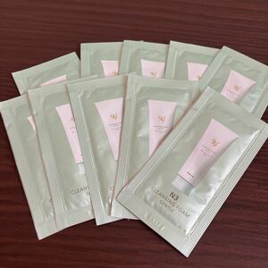  Noevir 99 plus cleansing foam jentoru sample 10 piece face-washing composition 