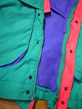 90s Columbia コロンビア ナイロンジャケット ブルゾン ヴィンテージ Long's Peak Powder Keg Nylon blouson 5674_画像5