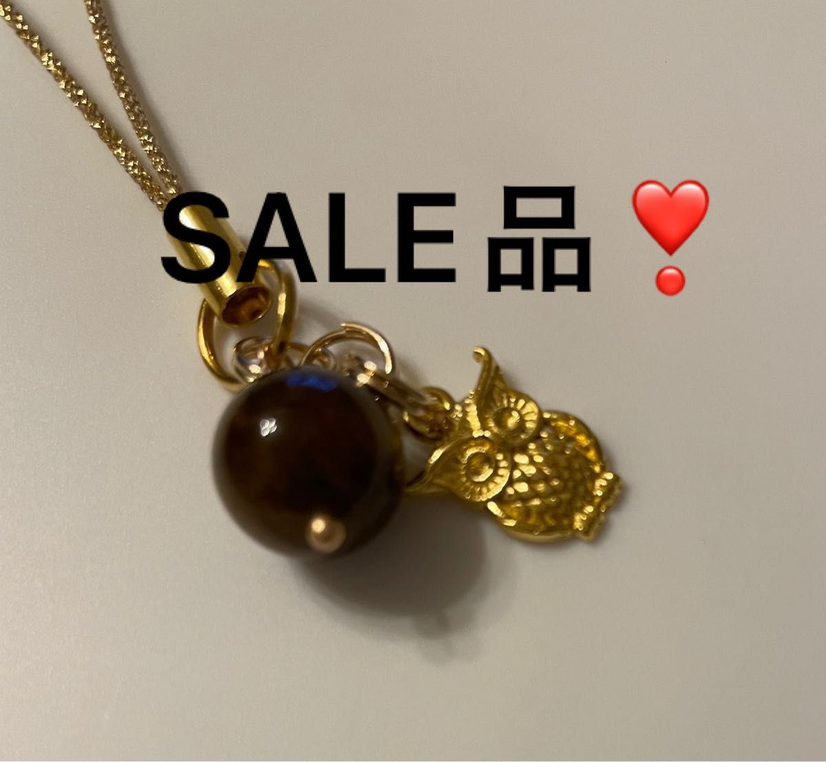 GINZA TANAKA 18金製 ストラップ 「親子ふくろう」ギンザタナカ