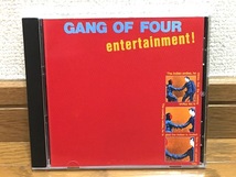 GANG OF FOUR / Entertainment ポストパンク 名盤 輸入盤(品番:832146) Andy Gill / Jon King / Dave Allen / Wire / Public Image Ltd_画像1