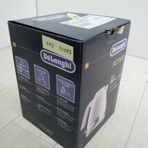 01095PS【未使用】デロンギ(DeLonghi) 電気ケトル アクティブ シリーズ ホワイト 1.0L KBLA1200J-W_画像10