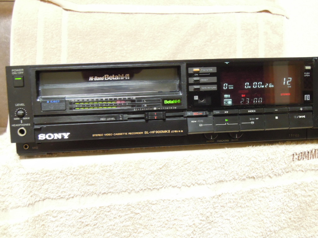 ハイバンド SONY ソニー 希少!ベータビデオデッキ SL-HF90SD ベータ