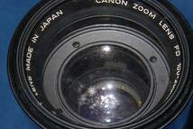 CANON ZOOM LENZ FD 100-200mm 1：5.6 S.C 動作未確認 ジャンク扱い_画像6