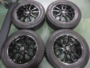 社外　SR　ダンロップ　ウィンターマックス　ＷＭ０２　１９５／６５Ｒ１６　２０１９年　約８分山　ライズ　ロッキー