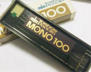  Showa Retro TOMBOW MONO100 Pencil 2H dragonfly MONO100 pencil 2H 1 dozen unused 