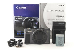 ■ほぼ新品■ キャノン Canon PowerShot SX620HS ブラック #08130052