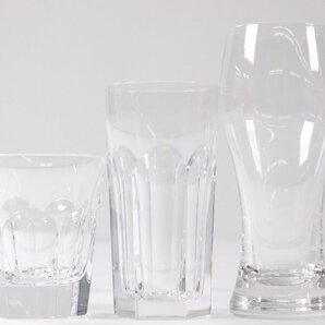 【3点】Baccarat バカラ OENOLOGIE オノロジー ビールグラス HARCOURT アルクール 箱付 クリスタルガラス 食器 タンブラー 9772-Fの画像3