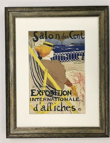 【特価】　≪　　 トゥールーズ　ロートレック　　≫　　リトグラフ【石版画】　　LA PASSAGERE DU 54 　　1966年　　TOULOUSE-LAUTREC