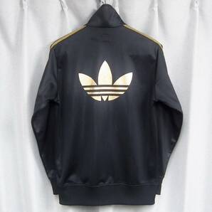 ◆ワケアリ格安 adidas originals アディダス オリジナルス ジャージ ジャケット トラックトップ ブラック ゴールド 90s Y2K 古着女子 常田