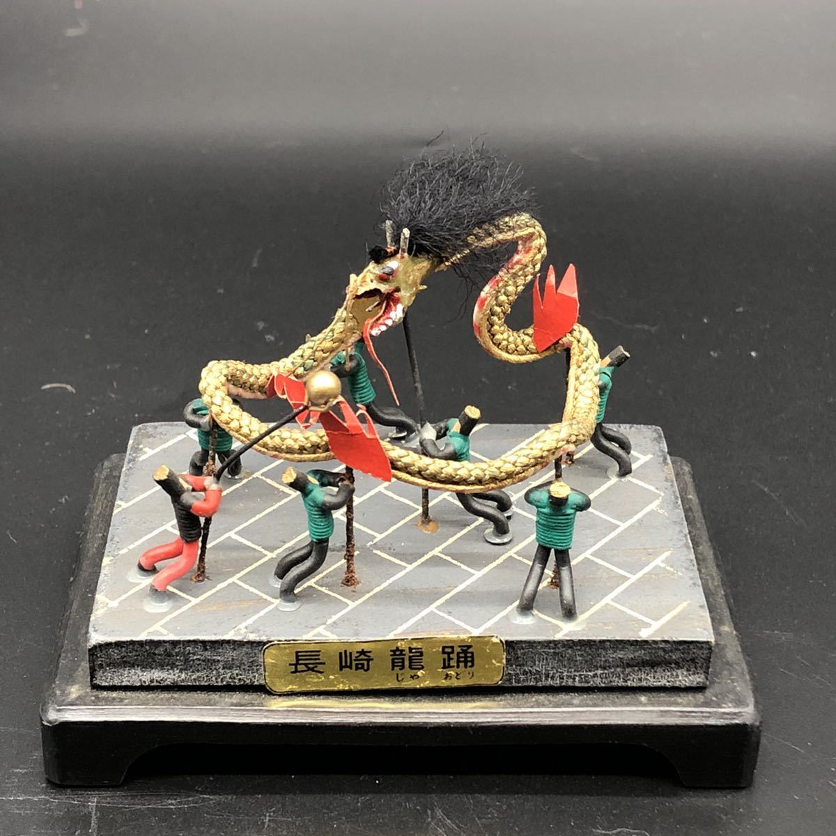 AKa6467◇隼◇時代 鯛 古い張子 人形 昭和40年 全国郷土玩具祭り ...