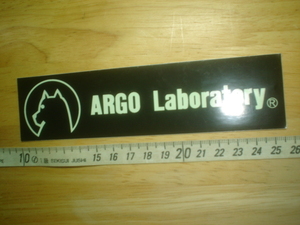 売り切り・・♪新品在庫品・TOYO・とうようぐるーぷ・ARGO Laboratory・犬・ドッグ・ステッカー（15.6㎝）レトロ・当時物・アンティーク